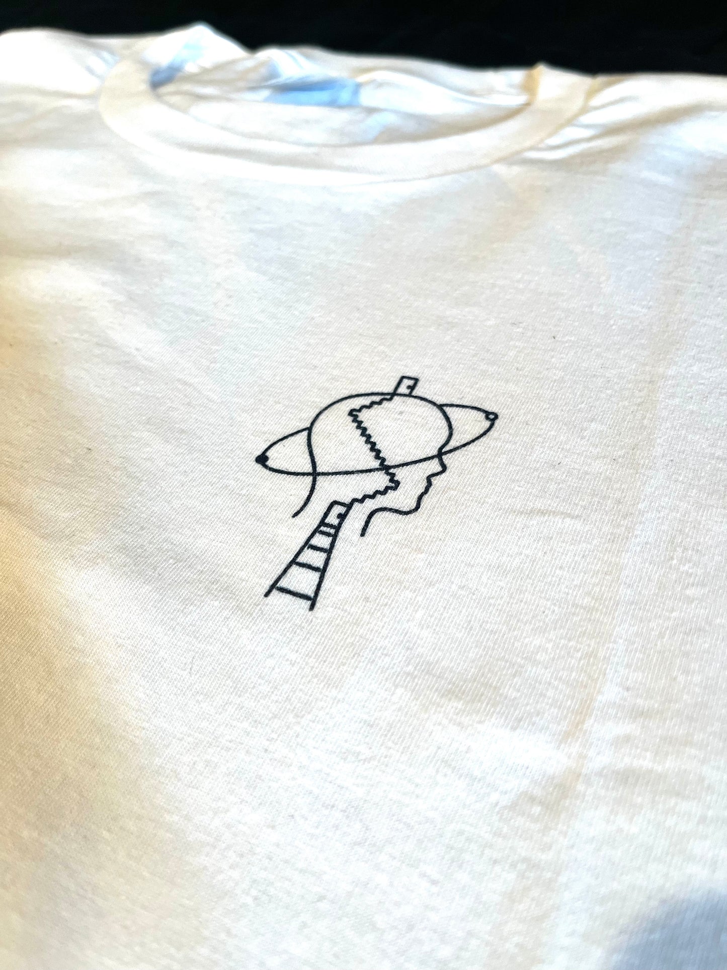 Head Logo Tee White